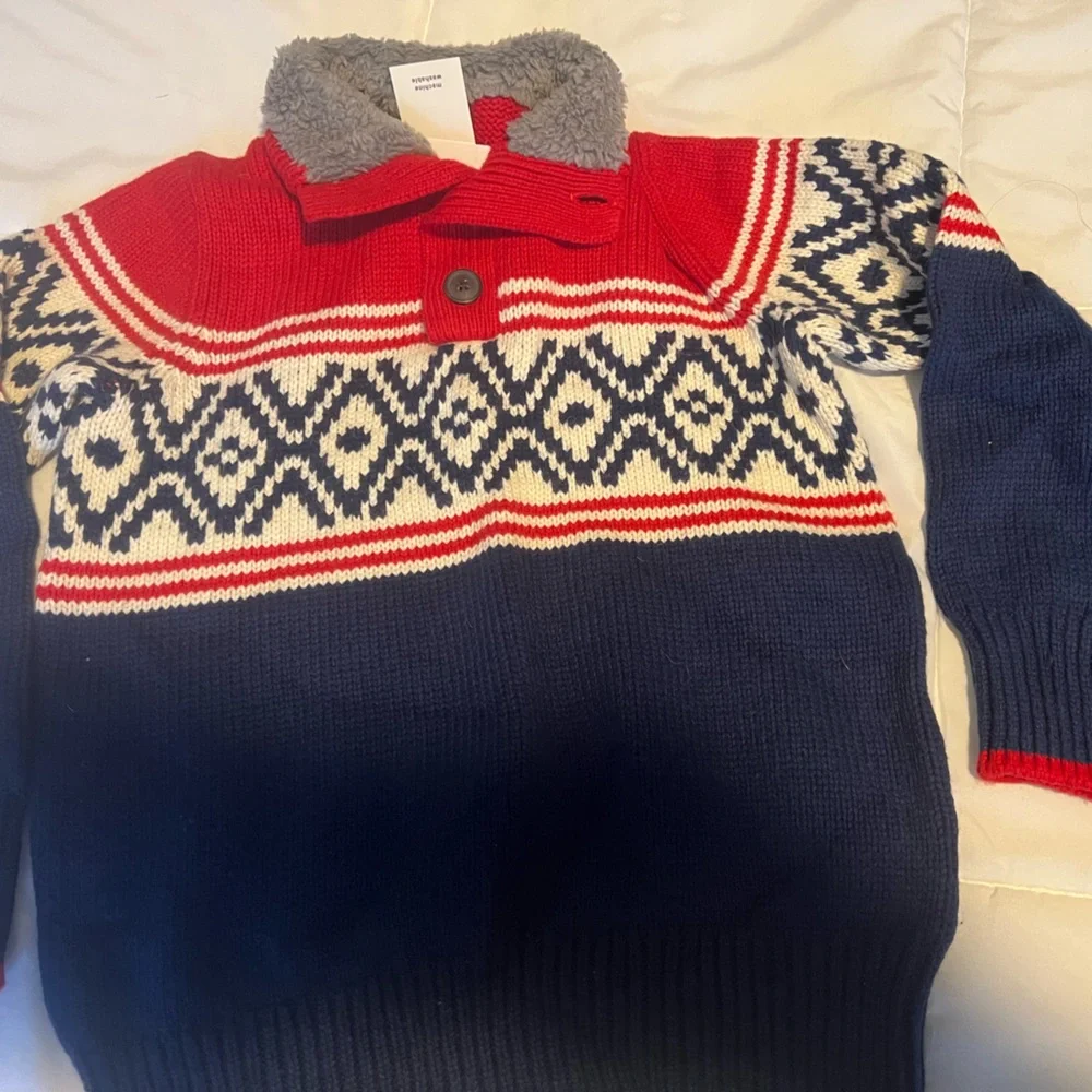 Gap fair isle sweater NEW with tags
